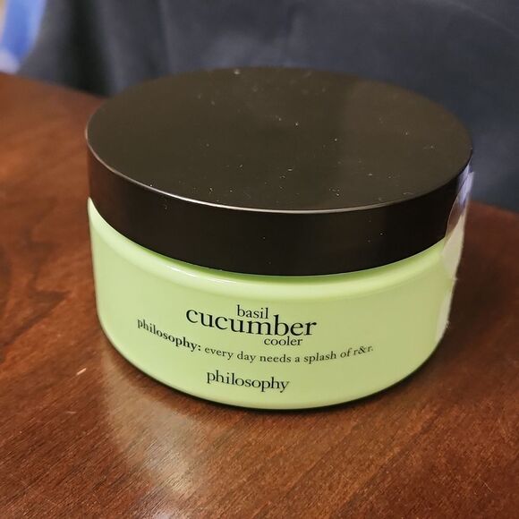 Philosophy Glazed Body Souffle in "Basil Cucumber Cooler" 8oz NEW - Picture 1 of 6